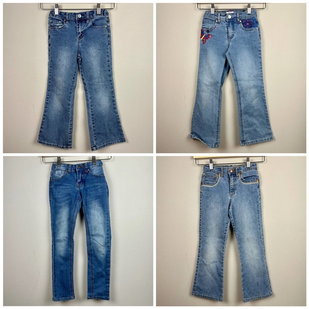 Lot of 4 Girls y2k Jeans Size 6